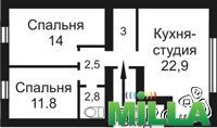 Эксклюзивный вариант. Квартира в малок-ных домах