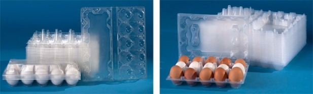 Прозрачная упаковка для яиц