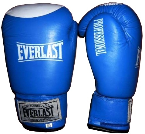 Боксёрские кожаные перчатки Everlast и BWS (Пакистан)