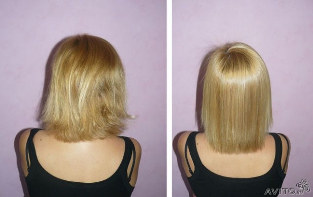 Кератиновое выпрямление (лечение) волос