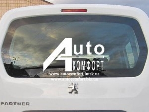 Заднее стекло (ляда) с электрообогревом на Peugeot Partner, Citroën Berlingo 08-