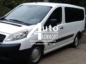 Установка (врезка) стекол на Fiat Scudo, Peugeot Expert, Citroen Jumpy 07