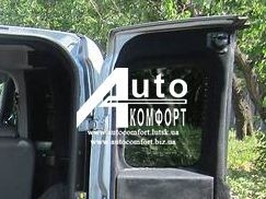 Заднее стекло (распашонка правая) с электрообогревом Fiat Doblo 2010- (Фиат Добло 2010-)