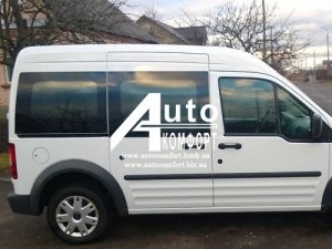 Передний салон, правое окно, (длинная база) Ford Transit (Tourneo) Connect  LWB