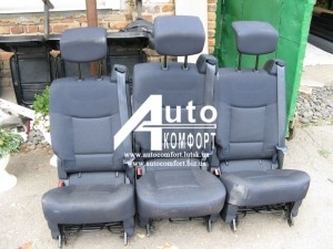 Автосидения б. у. Renault Espace IV (Рено Эспейс 4) 3 шт. "трансформеры"