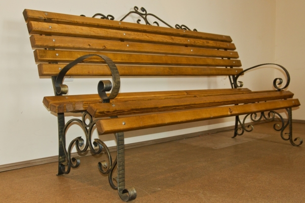 Кованые дачные скамейки, лавочки для сада мариуполь 492422 фото в Мариуполе