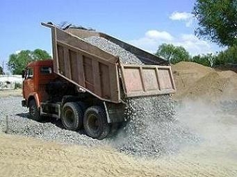 Продажа песка и щебня в Киеве и пригороде