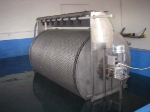 Барабанный механический фильтр (drum filter) 80 м3 в час