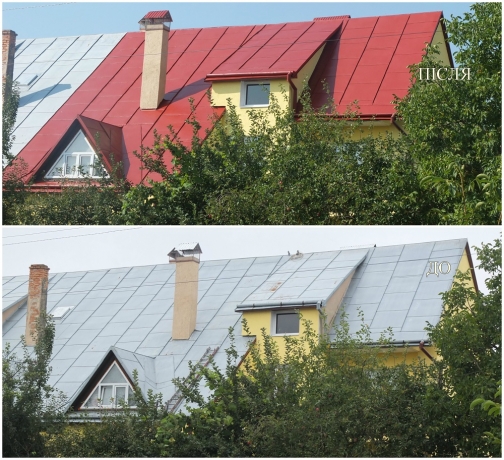 Фарбування дахів. Якісно, недорого, гарантія від 5 років