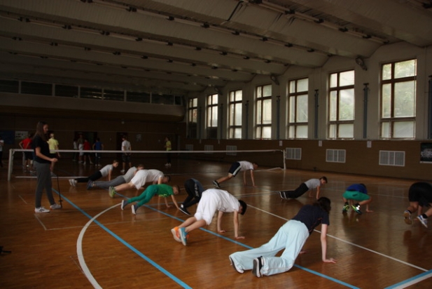Занятия по фехтованию для детей в школе олимпийского резерва Динамо