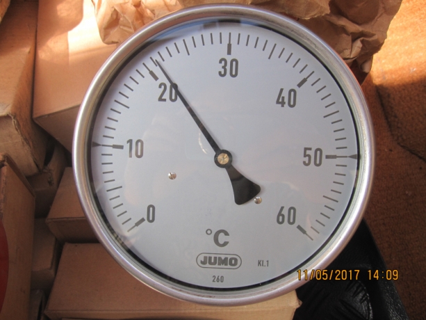 Термометр стрелочный биметаллический JUMO тип 60.8003