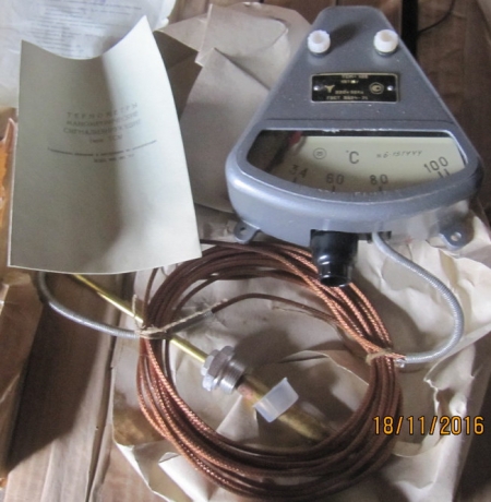 Манометрический термометр ТСМ-100 100*с