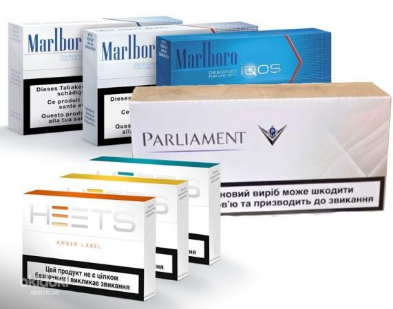 Тобачные стики HEETS, Marlboro, Parlament, KENT. IGOS 2.4,3.0.