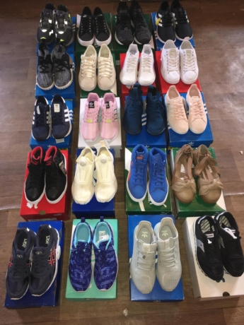 Сток спортивной обуви  Adidas, Nike, Puma, Vans