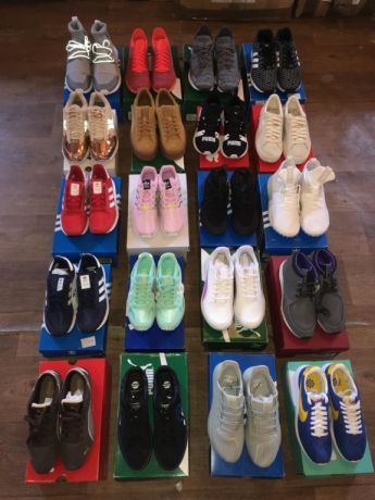 Сток спортивной обуви  Adidas, Nike, Puma, Vans