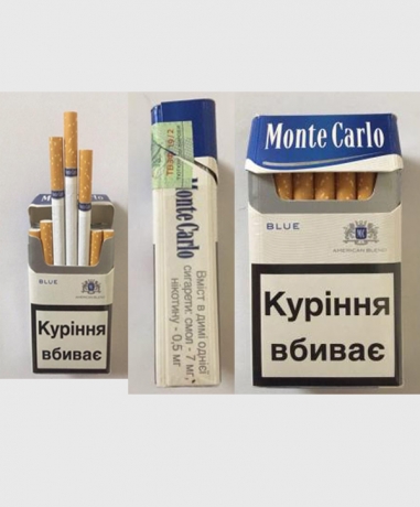 Продажа сигарет Monte Carlo blue Украинский акциз оптом