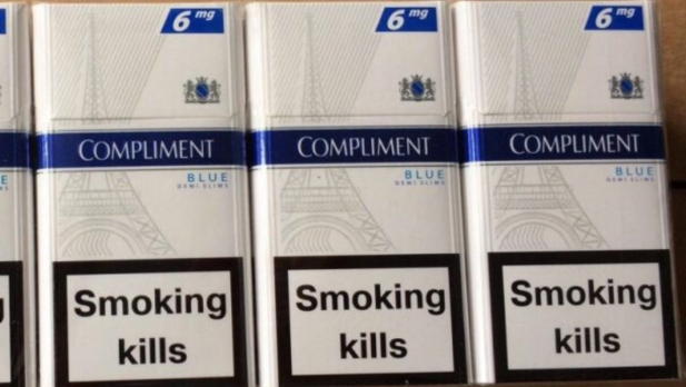 Сигареты  Compliment (20) demi slims (blue) оптом