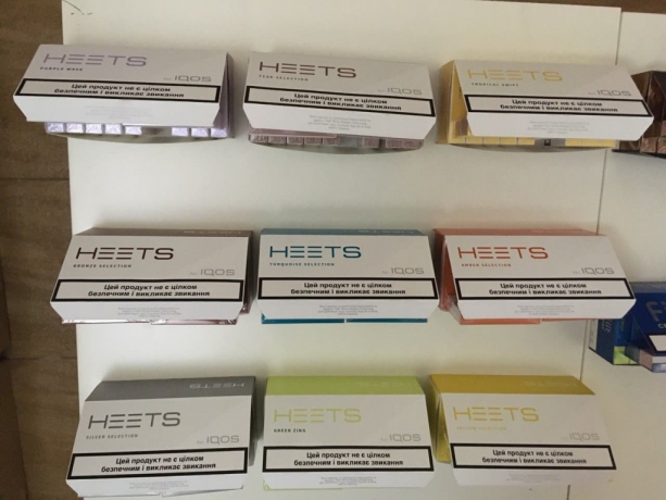 Продам оптом, а также поблочно табачные стики с украинским акцизом HEETS (12вкусов) и Fiit (3 вкуса)