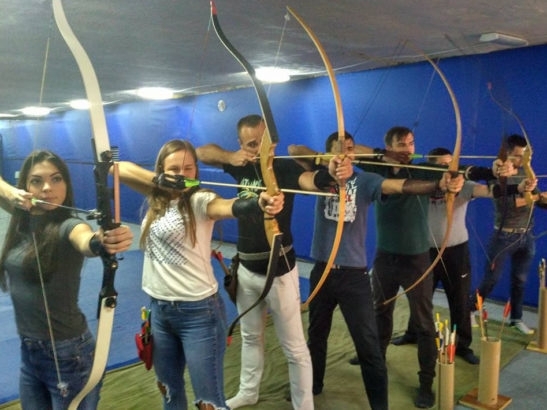 Лучный тир - Archery Kiev, стрельба из лука в Киеве на Оболони - Тир Лучник