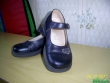 Черные туфельки для девочки Италия