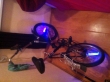 Легендарный Ретро Велосипед BMX. Складной с крутой ночной подсветкой !