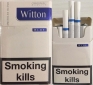 Оптовая продажа сигарет - Witton blue  Duty Free