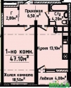 Продам 1-к квартиру, Генуэзская