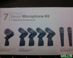 Комплект микрофонов для барабанов shuredmk7(новый)