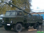 Ямобур БМ-302 на базе газ-66