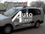Сплошное окно, левое на автомобиль Peugeot Partner, Citroën Berlingo 08-