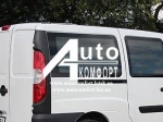 Задний салон, правое окно, длинная база на Fiat Doblo 2000- (Фиат Добло 2000-)