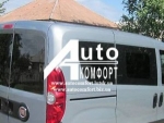 Задний салон, правое окно, короткая база на Fiat Doblo 2010- (Фиат Добло 2010-)