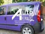 Задний салон, левое окно, короткая база {original} на Fiat Doblo 2010- (Фиат Добло 2010-)