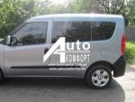 Передний салон, левое окно на Fiat Doblo 2010- (Фиат Добло 2010-)