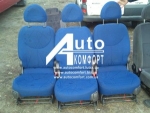 Автосидения б. у. Fiat Multipla (Фиат Мультипла) 3 шт. "трансформеры"