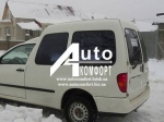 Задний салон, левое окно на автомобиль VW Caddy, Siat Inka (97-03) (Фольксваген Кадди, Сиат Инка 97