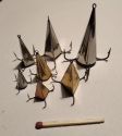 Блесна "Конус" ручной работы для отвесной ловли хищника - окуня, щуки, судака и т.д.