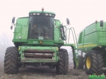 Комбаин Johne Deere WTS 9660 клавишный