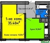 Продам 1-к квартиру, 3 ст. Люстдорфской дороги